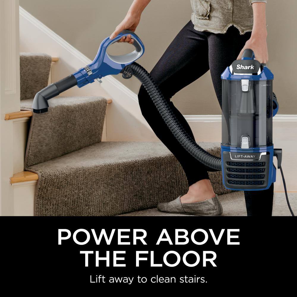 Shark Lift-Away DuoClean Bagless Corded Upright Vacuum for Hard Floors and Area Rugs with Self-Cleaning Brushroll - ZU701 ZU701