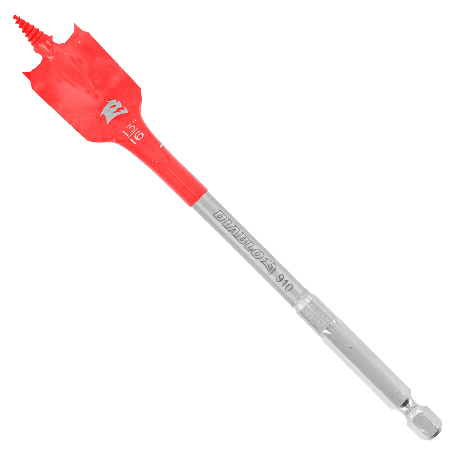 Diablo 13/16 in. X 6 in. L High Speed Steel Spade Bit 1 pk