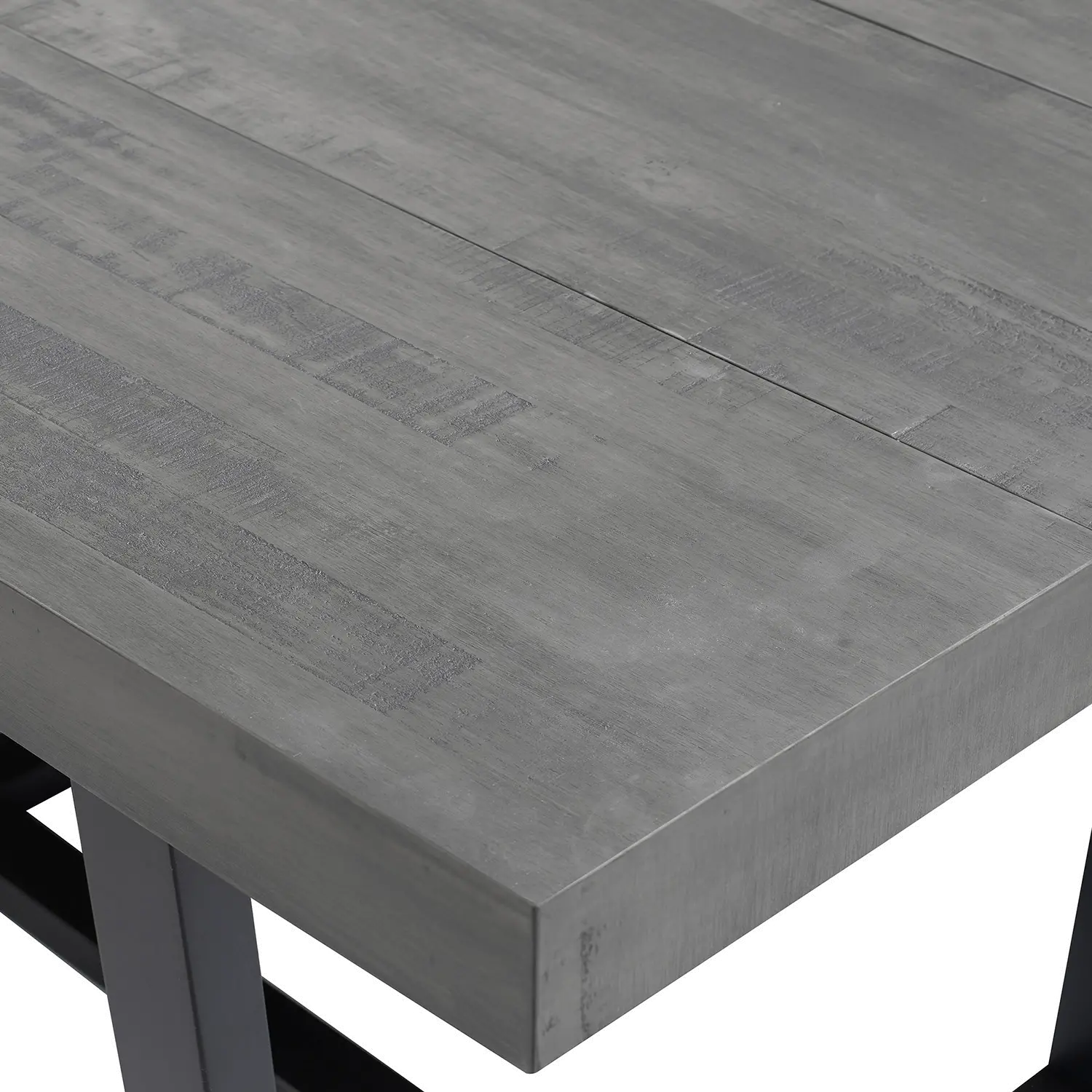 Durange Rustic Gray Dining Room Table - Walker Edison