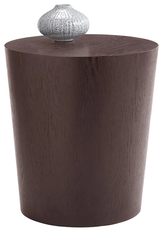 Karyna End Table  Round   Modern   Coffee And Accent Tables   by Virgil Stanis Design  Houzz