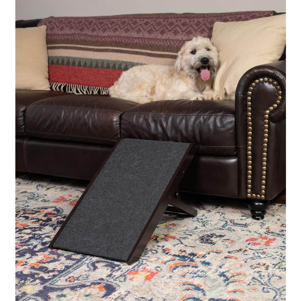 BirdRock Home Internet's Best Small Espresso Adjustable Pet Ramp 10797