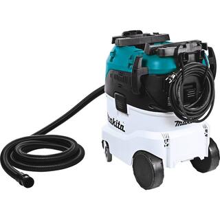 Makita 11 Gal. WetDry HEPA Filter Dust ExtractorVacuum with bonus 15.5 in. Medium Interlocking Tool Box VC4210L197211-7