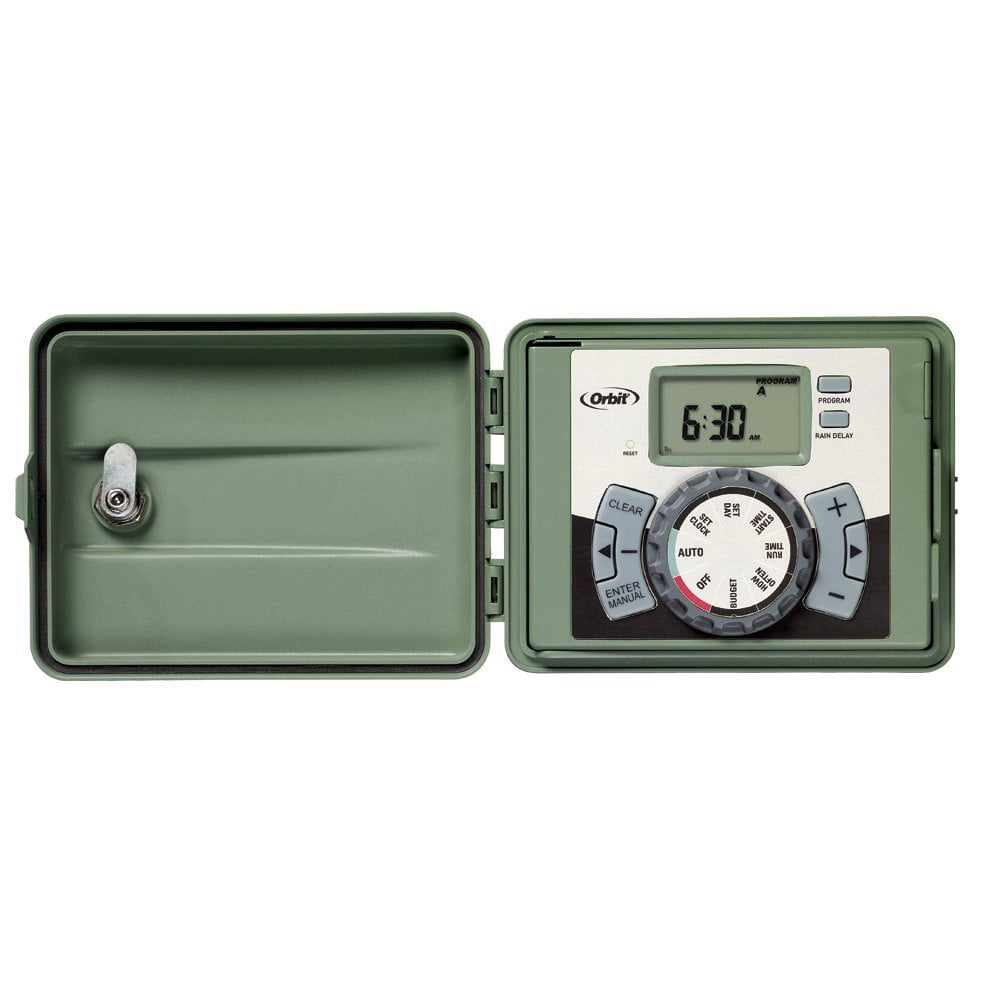 Orbit 57899 9-Station Outdoor Swing Panel Sprinkler System Timer