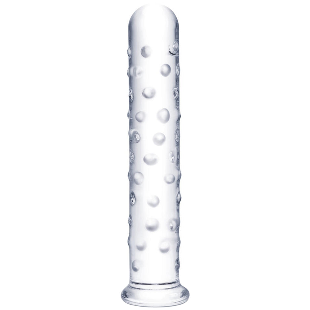 gläs 10 Inch Extra Large Nubbed Dildo