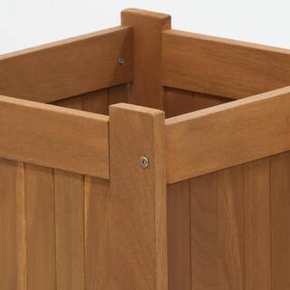 Furinno Tioman Natural Hardwood Planter Box FG16011