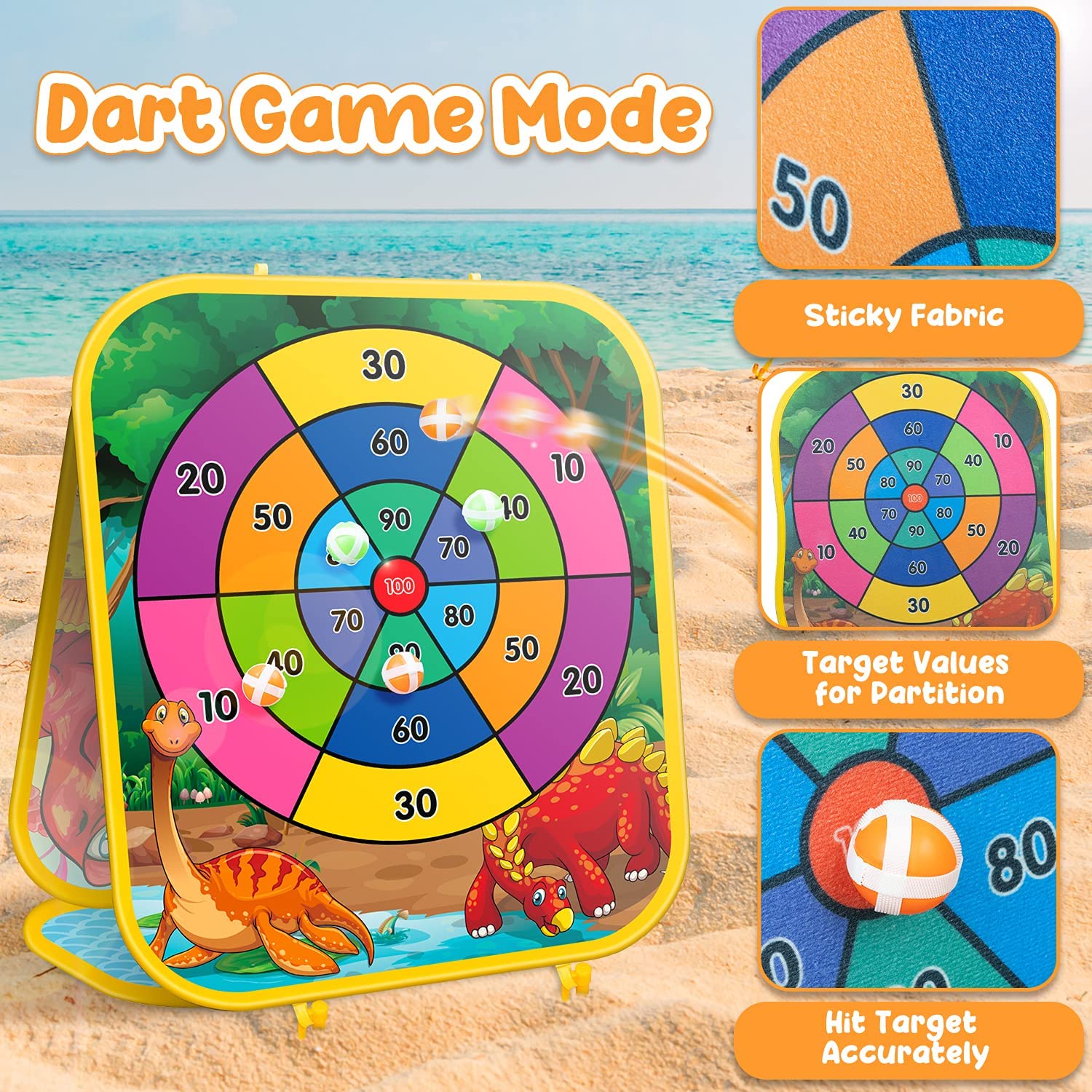 Bean Bag Toss Game Kids Outdoor Toys