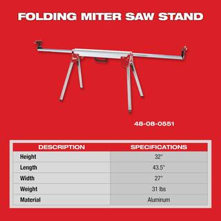 MW Folding Miter Saw Stand 48-08-0551