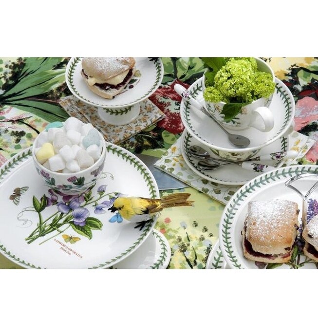 Portmeirion Botanic Garden Set of 4 Round Mini Bowls   4.25 Inch