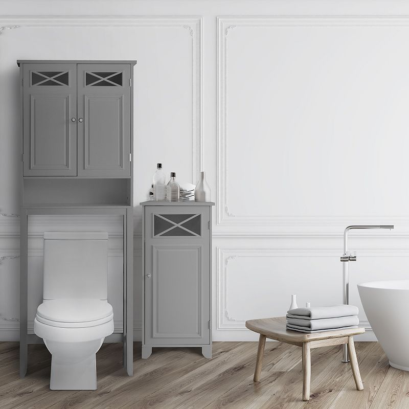 Elegant Home Fashions Dawson Over the Toilet Storage