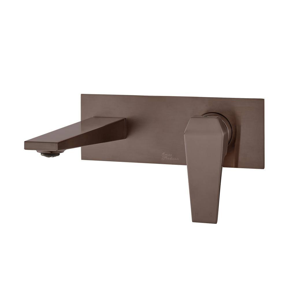 Swiss Madison Voltaire Single-Handle Bathroom Wall Mount Faucet in Oil Rubbed Bronze SM-BF42OR