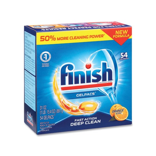 Finish Dish Detergent Gelpacs  RAC81181CT