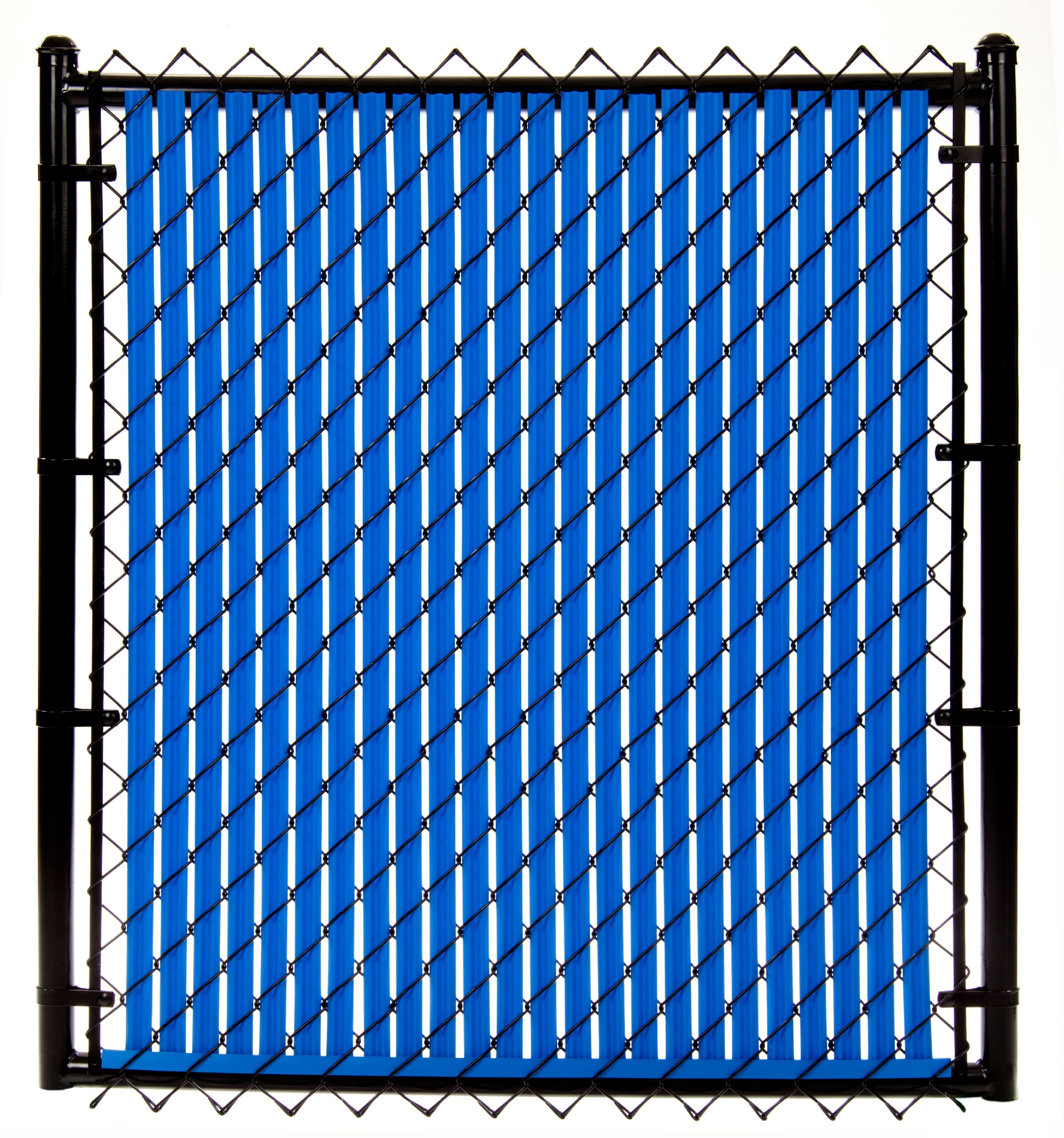 Royal Blue 3ft Ridged Slat for Chain Link Fence