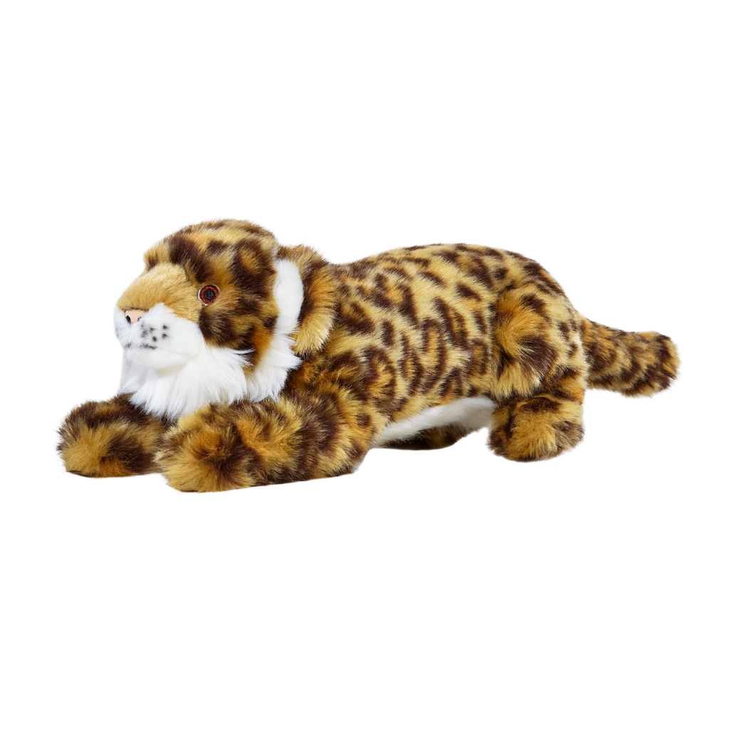 Fluff and Tuff Lexy Leopard 15 Plush Dog Toy