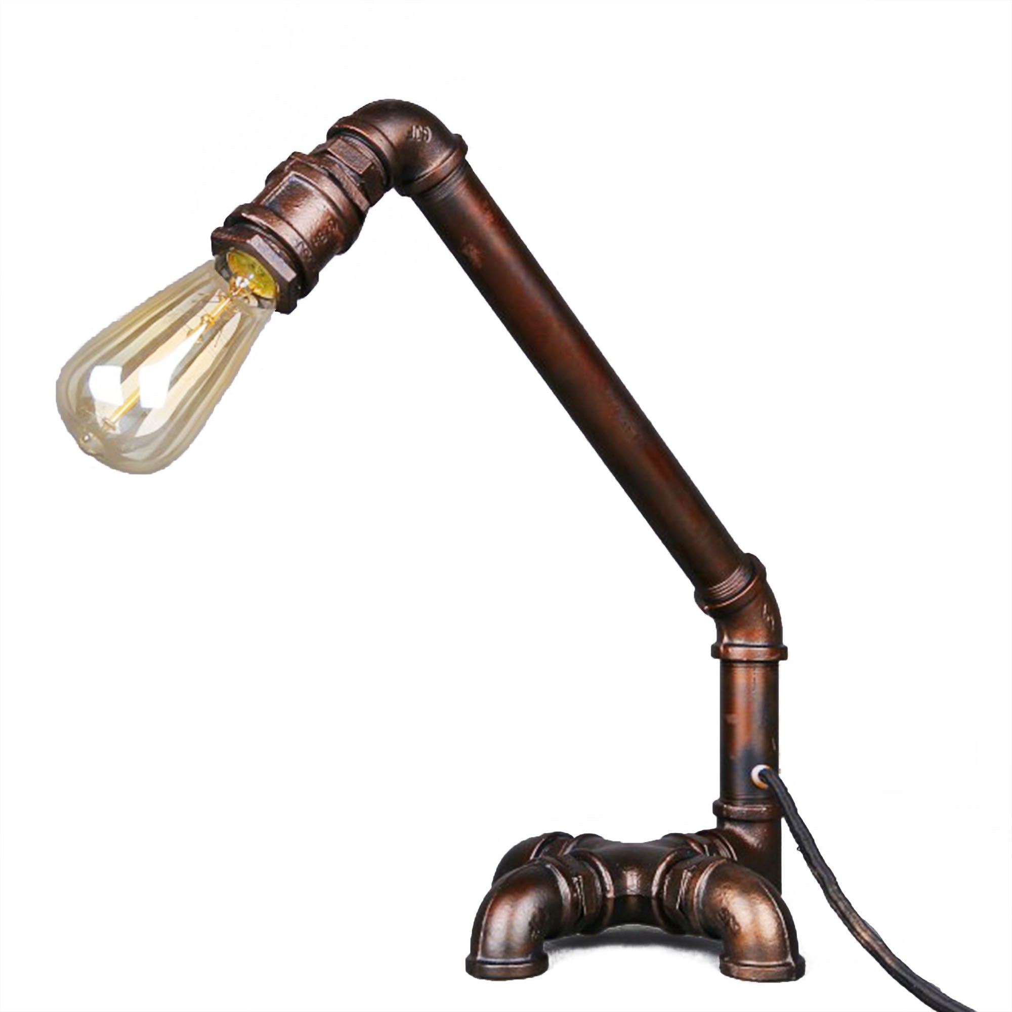 Industrial Rustic Pipe Table Lamp Cy-Ltd-014