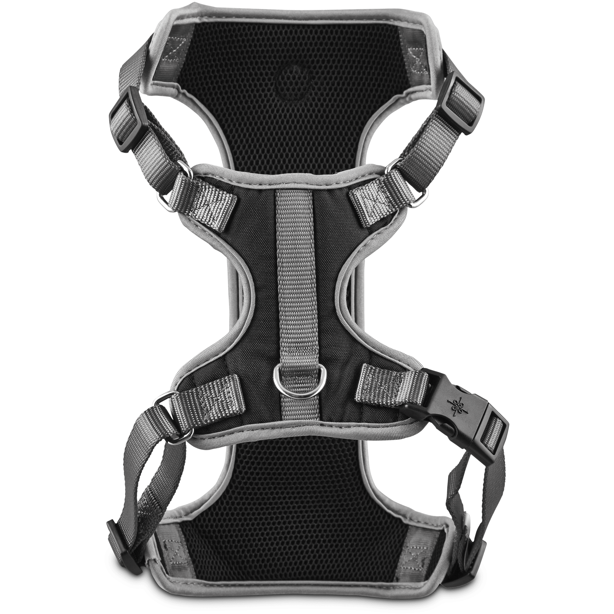 YOULY The Classic Black Harness for Large Dog， X-Large/XX-Large