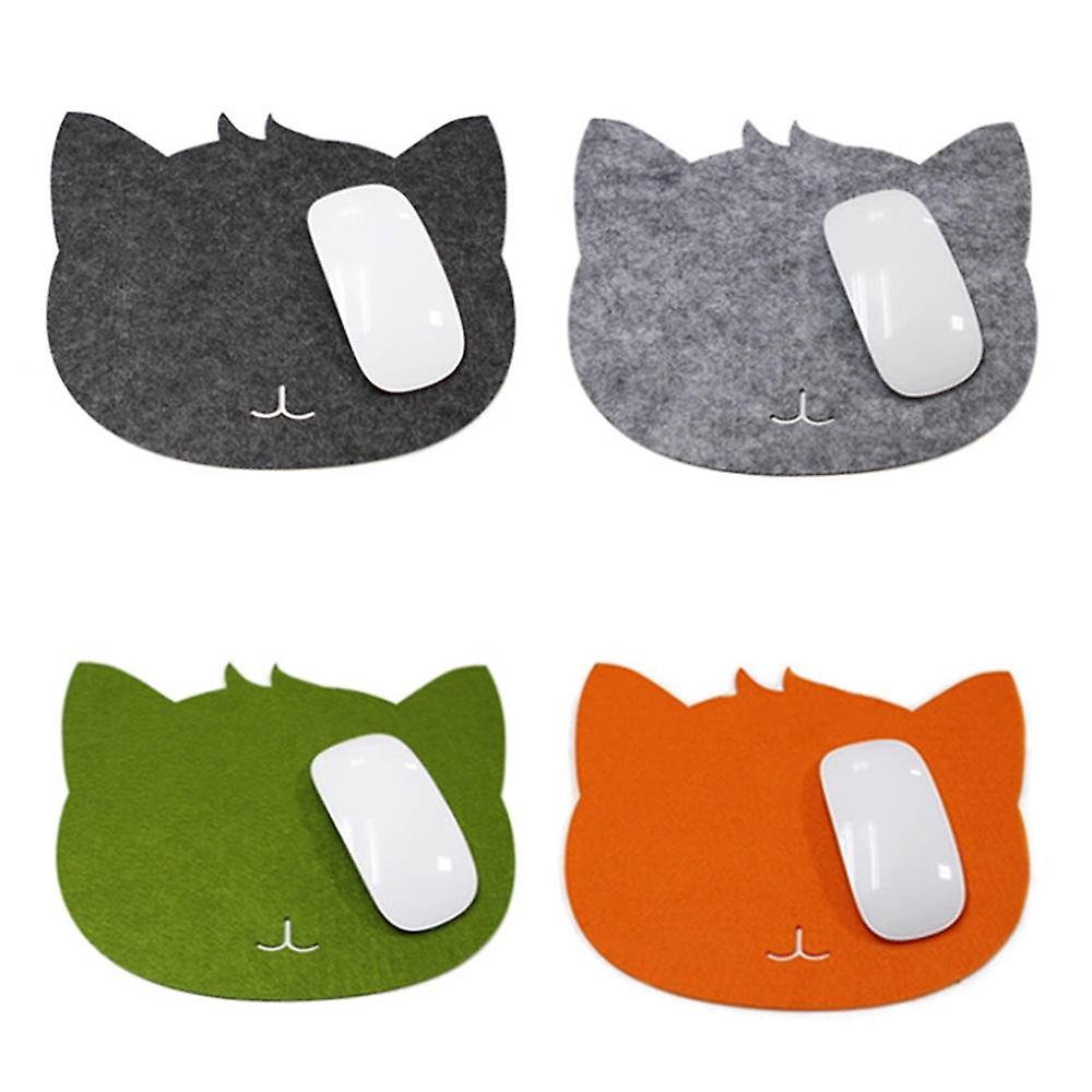 1pc Large Mouse Pad Cute Cat Felt Computer Laptop Mousepad Gaming Mouse Mat For Office Pc Anti-slip