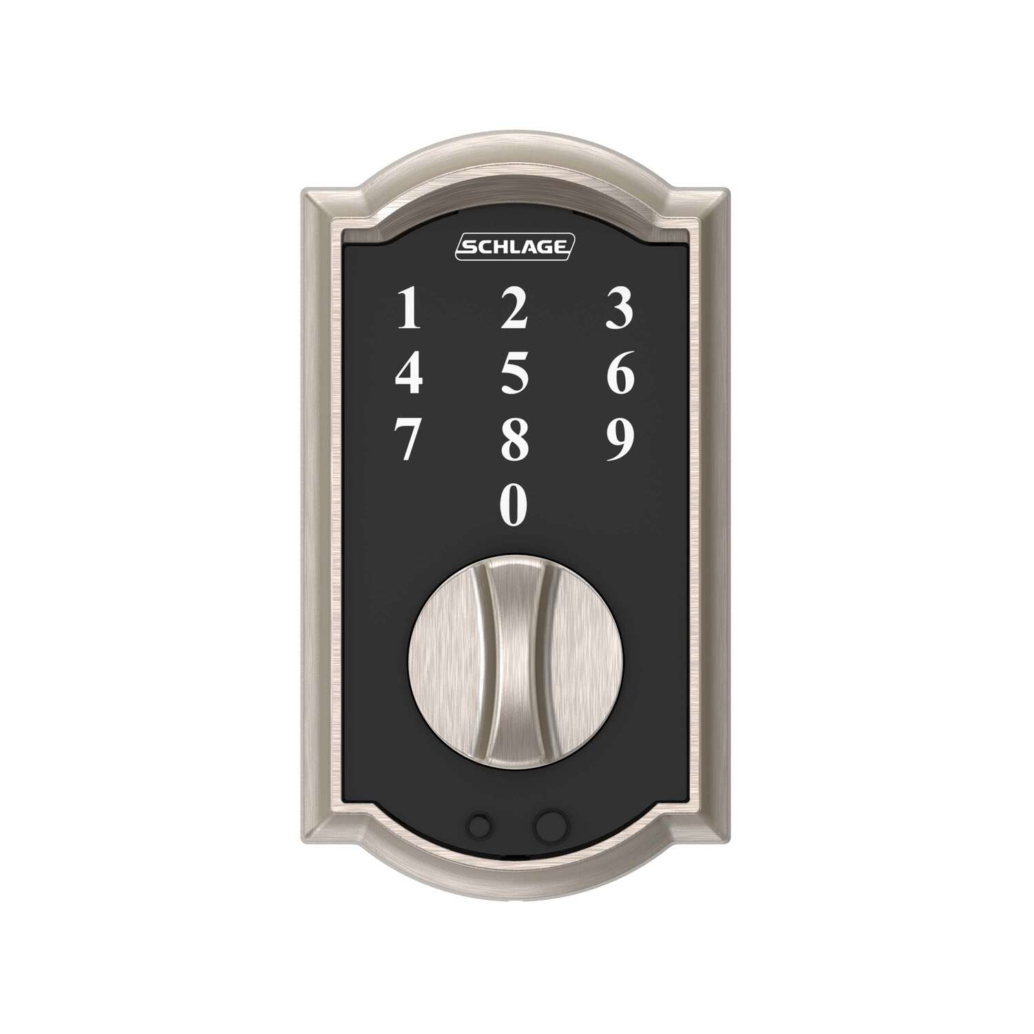 Schlage Satin Nickel Steel Touchscreen Deadbolt