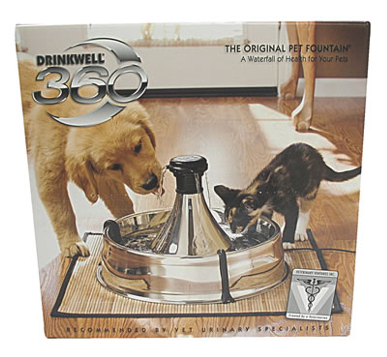 Drinkwell 360 Fountain Stainless Steel