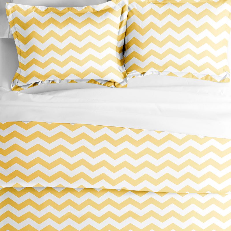 Home Collection Premium Ultra Soft Chevron Duvet Cover Set