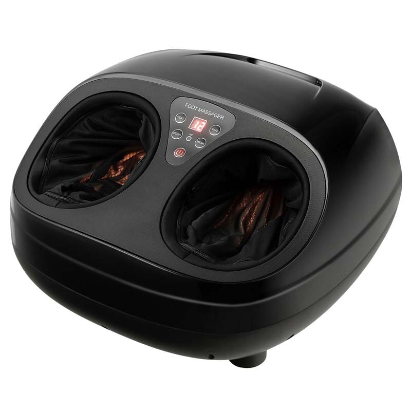 Foot Massager Machine with Heat & Remote, Shiatsu Foot Massager with Deep 3D Kneading Rolling Relieves Plantar Fasciitis