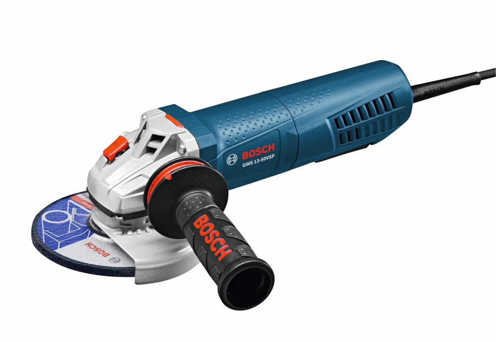 Bosch 5 In. Angle Grinder Variable Speed with Paddle Switch GWS13-50VSP from Bosch