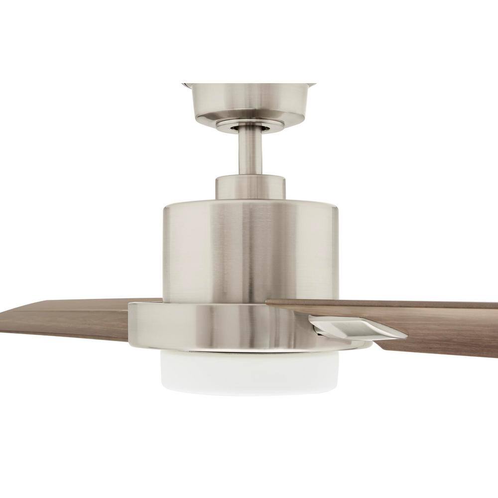 Home Decorators Collection Radley 60 in. LED Brushed Nickel Ceiling Fan with Light AM690-BN