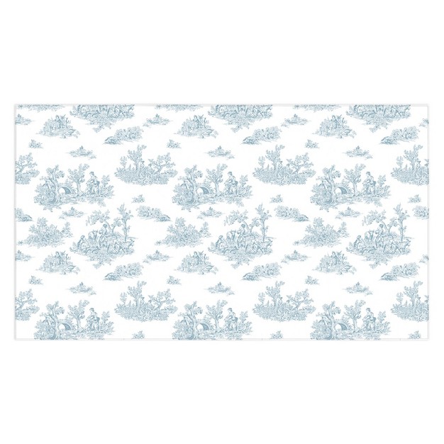 Evanjelina amp Co Toile De Jouy Duck Egg Blue Tablecloth Deny Designs