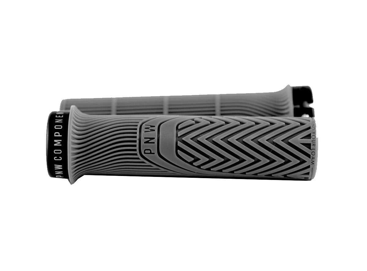PNW Loam MTB Lock-On Grips - Cement Gray