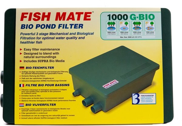 Fish Mate Compact Bio Filter， 250 GPH