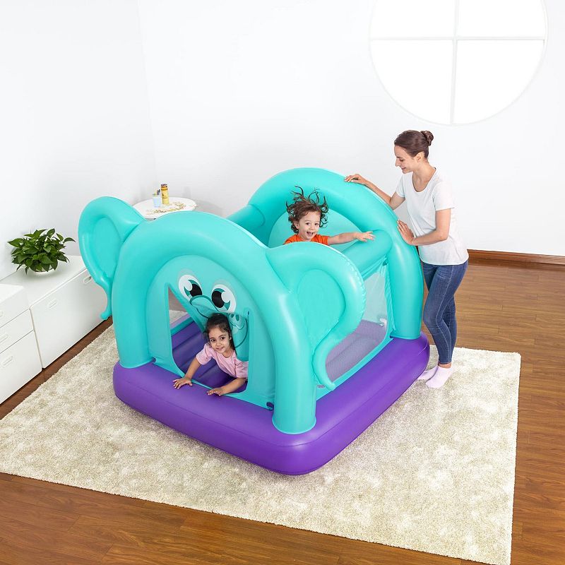 Bestway Up In and Over Energetic Elephant Bouncer with Built-in Pump