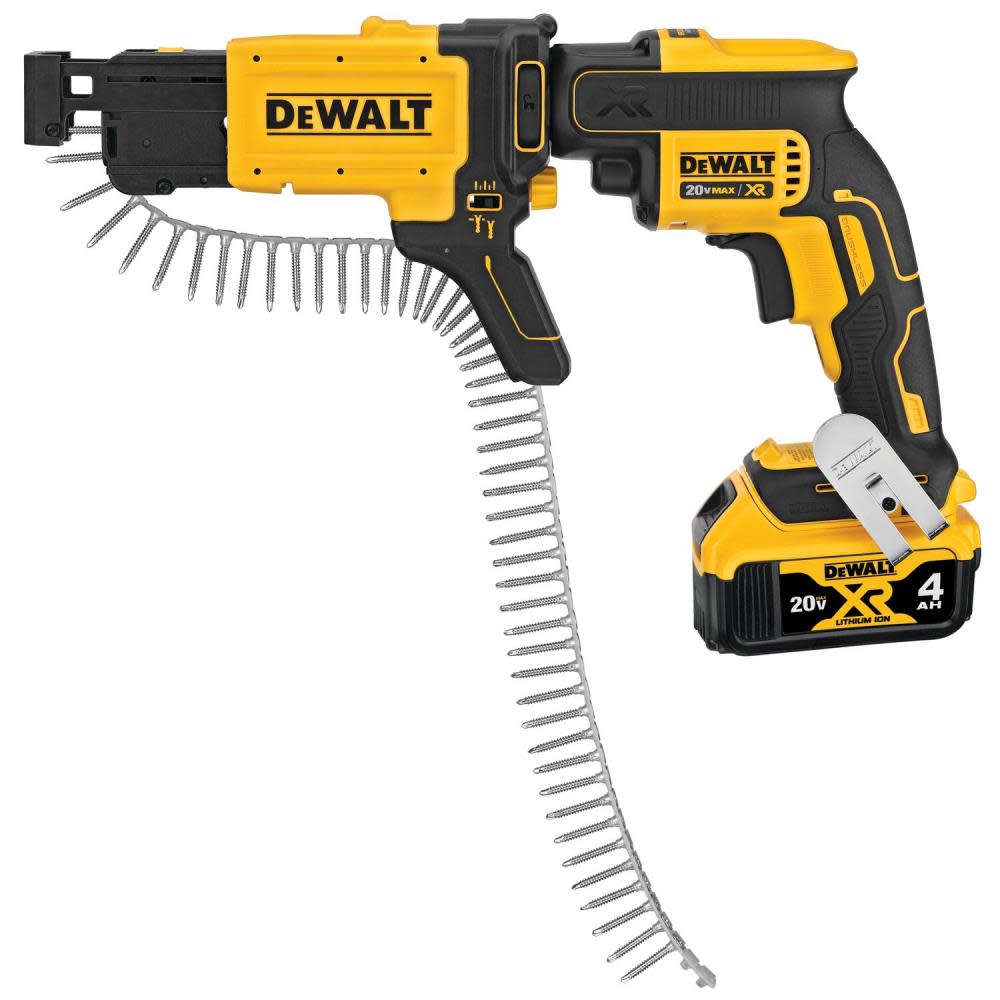 Drywall Screw Gun Kit with Collated Drywall Screwgun Attachment Kit ;