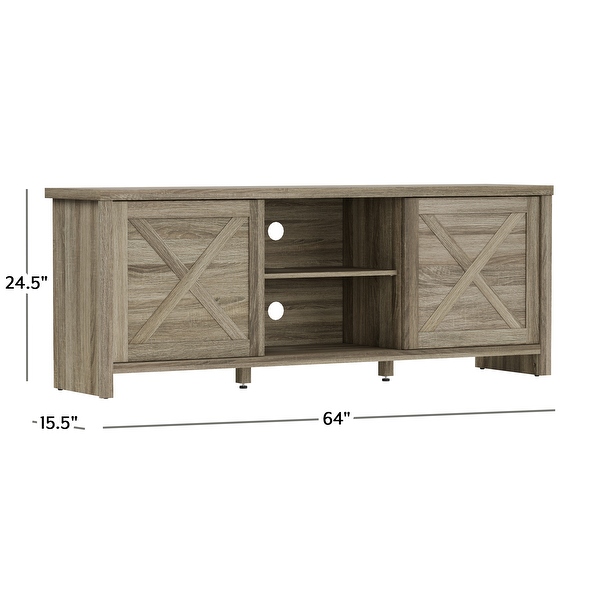 Living Essentials by Hillsdale Columbus Wood Entertainment Console