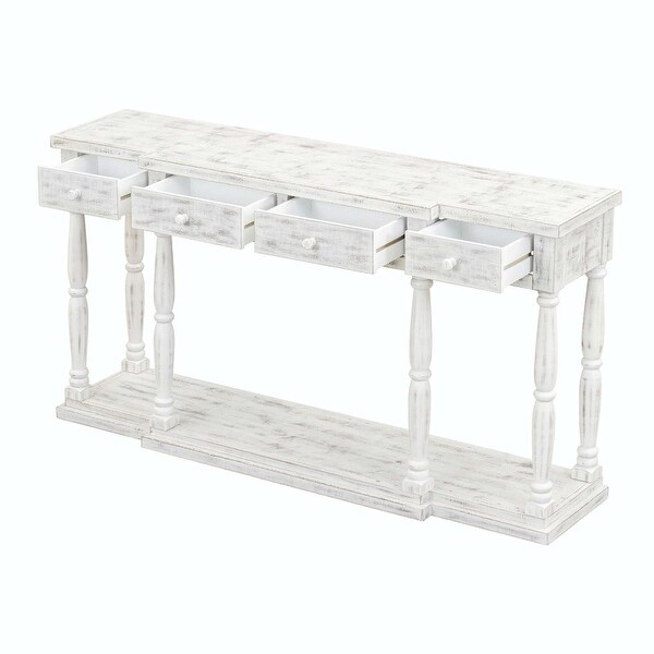 63-inch Width Retro Senior Console Table