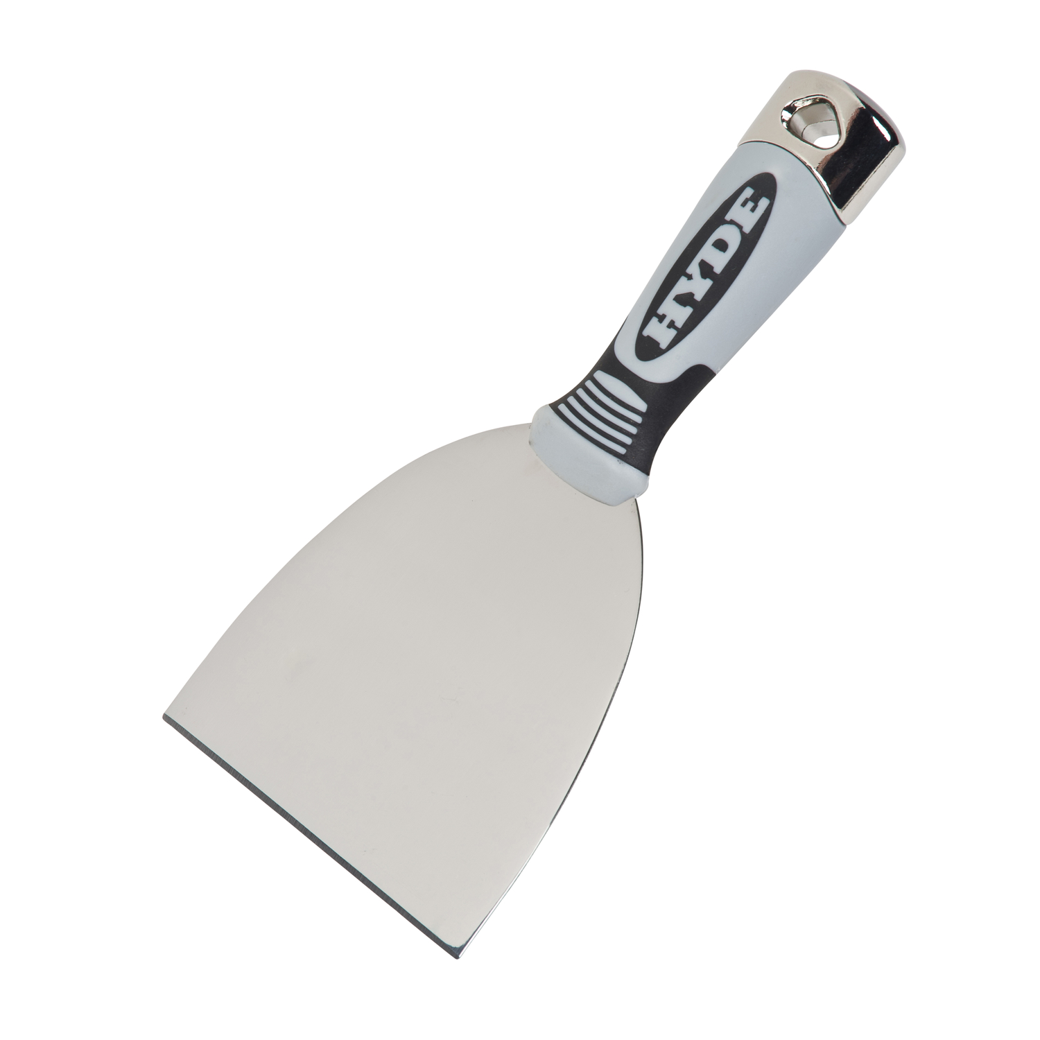 Hyde 4 in. W Stainless Steel Stiff Scraper