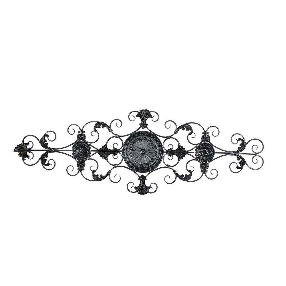 Brown Metal Rustic Ornamental Wall Decorl