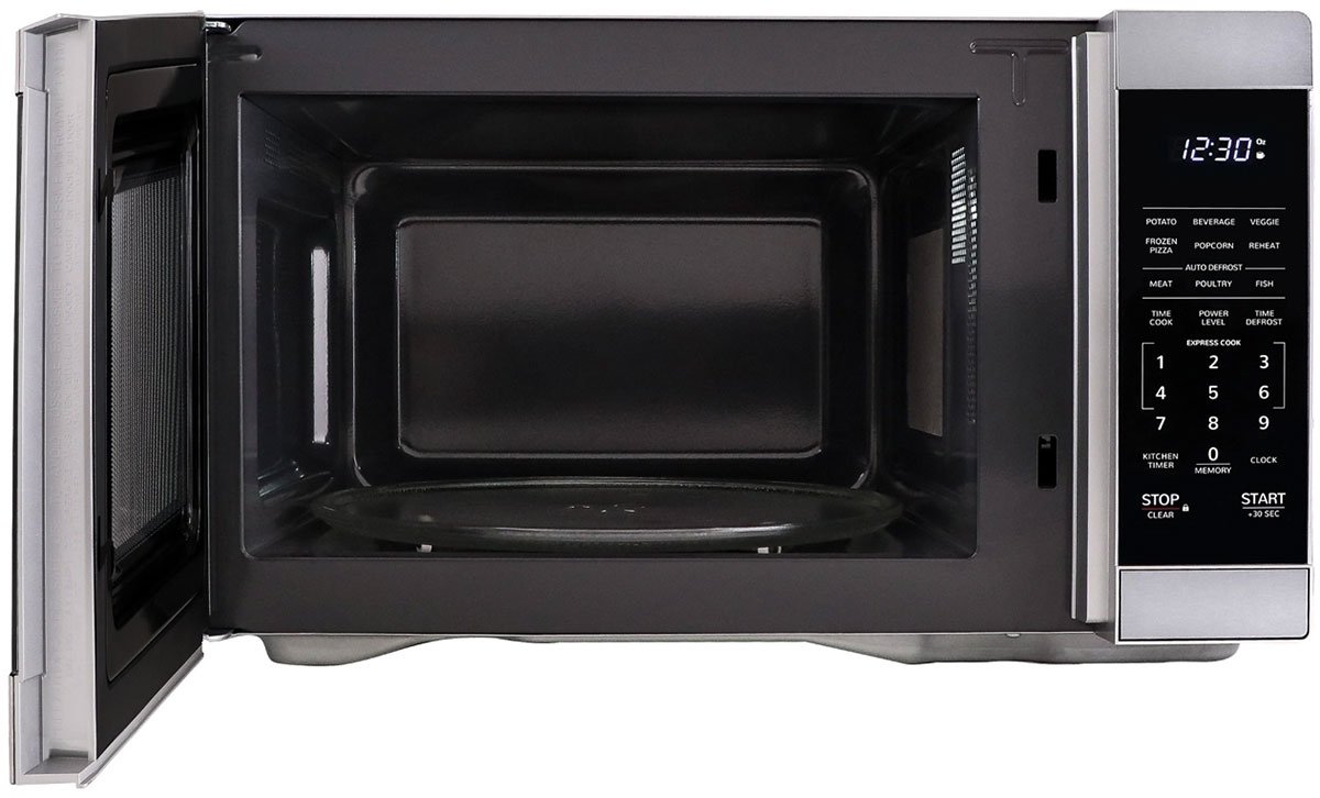 Sharp 1.1 Cu. Ft. Stainless Steel Countertop Microwave Oven