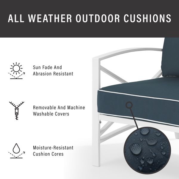 Kaplan Outdoor Metal Armchair