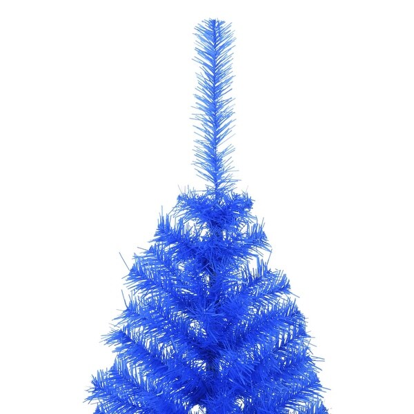 vidaXL Christmas Tree Decoration Artificial HalfCircle Tree with Stand PVC