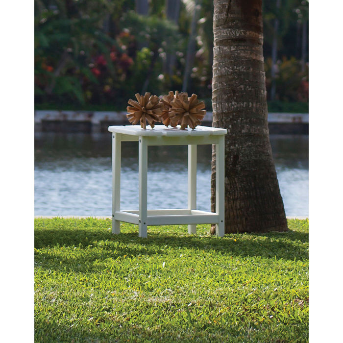 Polywood South Beach Outdoor Slatted End Table