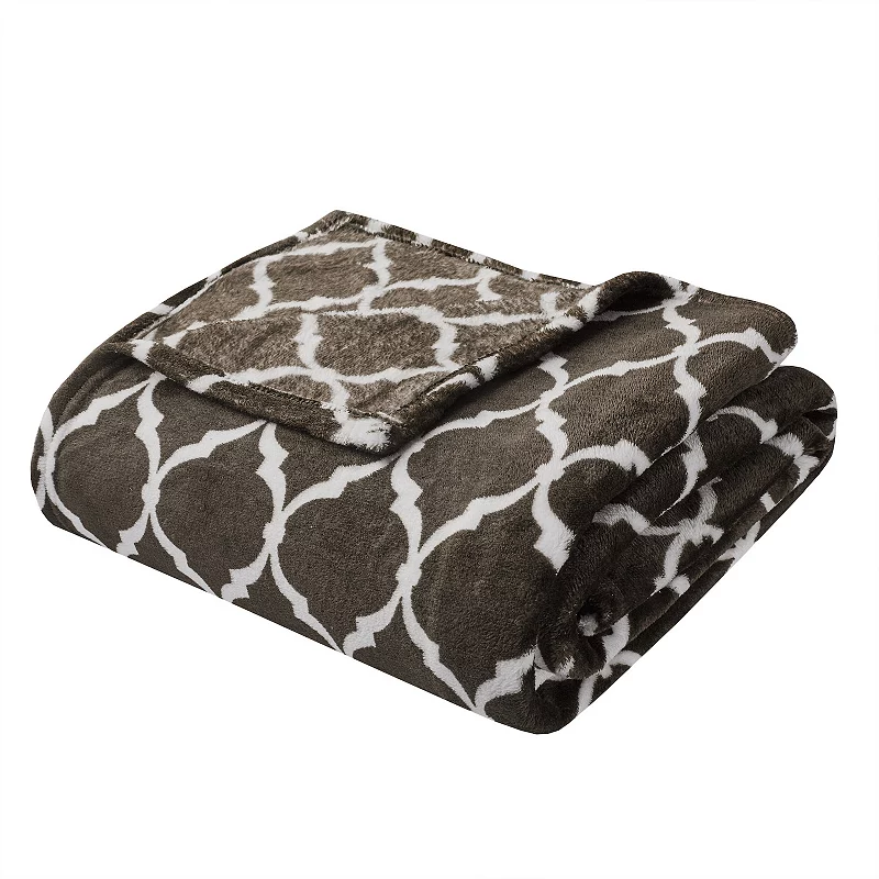 Madison Park Ogee Oversized Throw Blanket