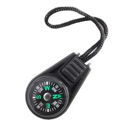 ABS Camping Hiking Pocket Compass Pendant Portable Compass Navigation Climbing Riding Kids Gift Outdoor Tool Mini Compass