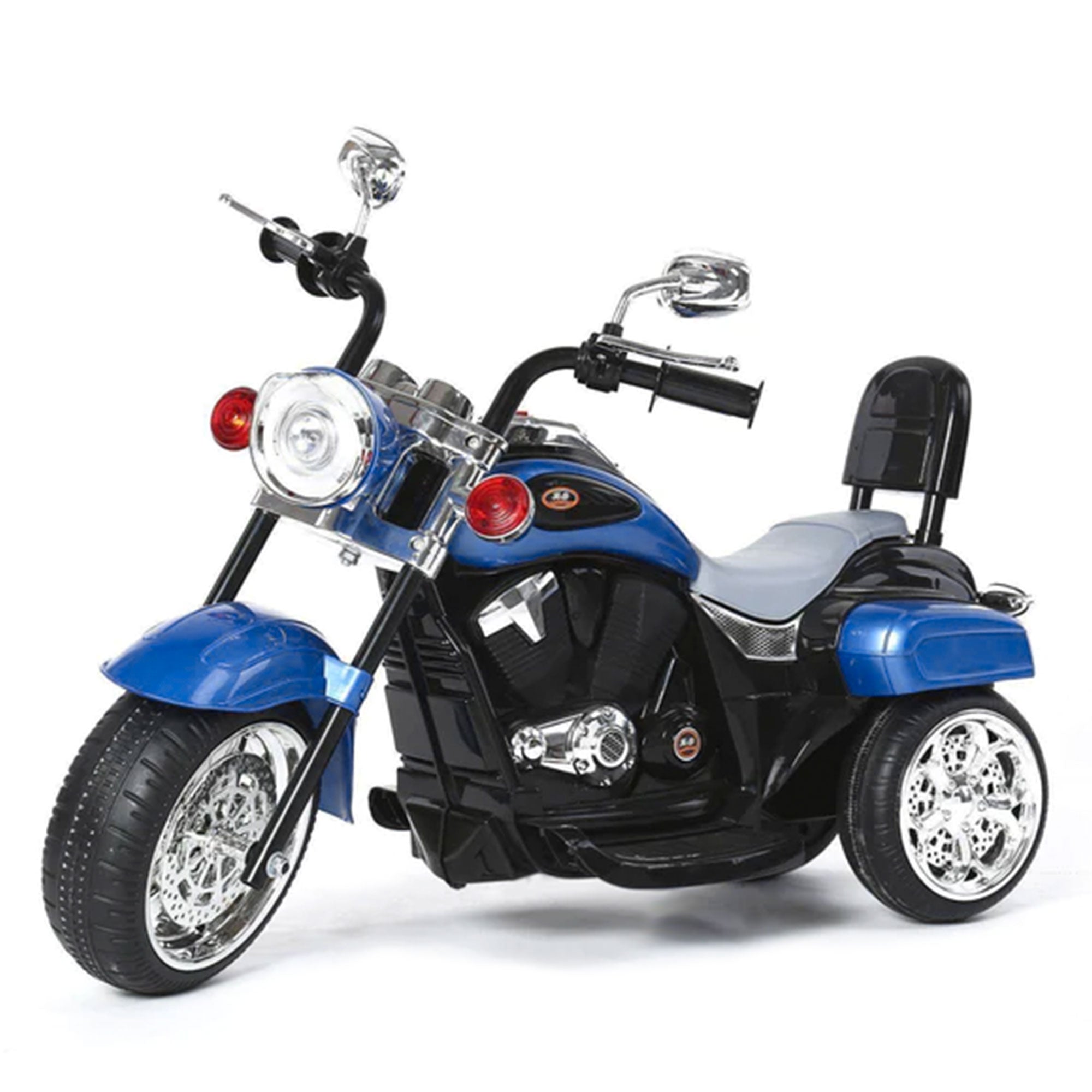 Freddo Toys 6V Battery Powered Electric Chopper-Style Ride-On Trike, Blue (Used)