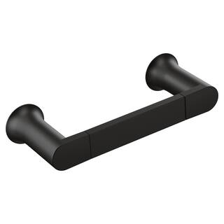 MOEN Genta LX 6.88 in. Hand Towel Bar in Matte Black BH3886BL