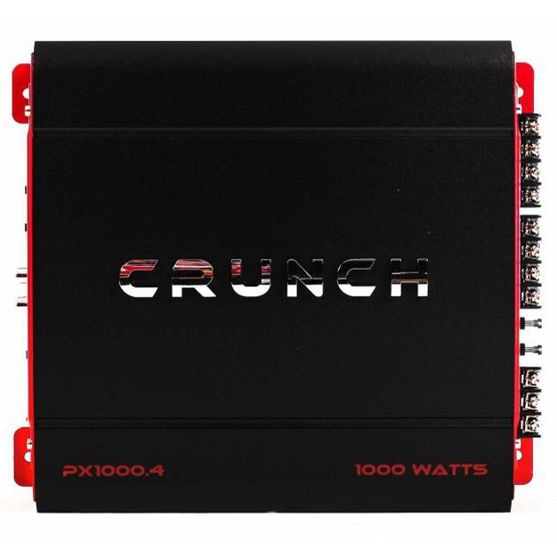 Crunch Px 1000 4 4 Channel 1000 Watt Amp A b Class Car Stereo Power Amplifier amp Soundstorm Aks8 8 Gauge Car Amplifier Amp Complete Wiring Kit