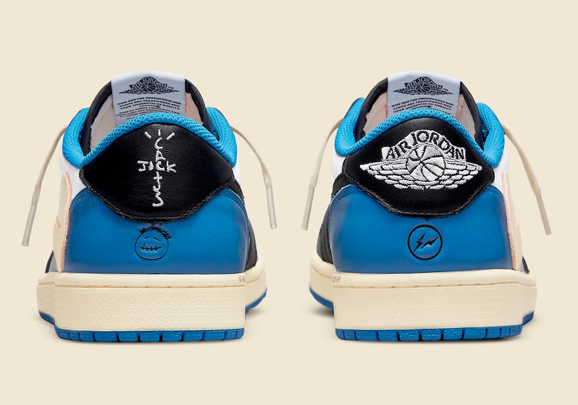 Fragment Design x Travis Scott x Air Jordan 1 Retro Low DM7866-140