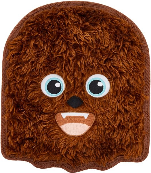 STAR WARS CHEWBACCA Flat Plush Squeaky Dog Toy