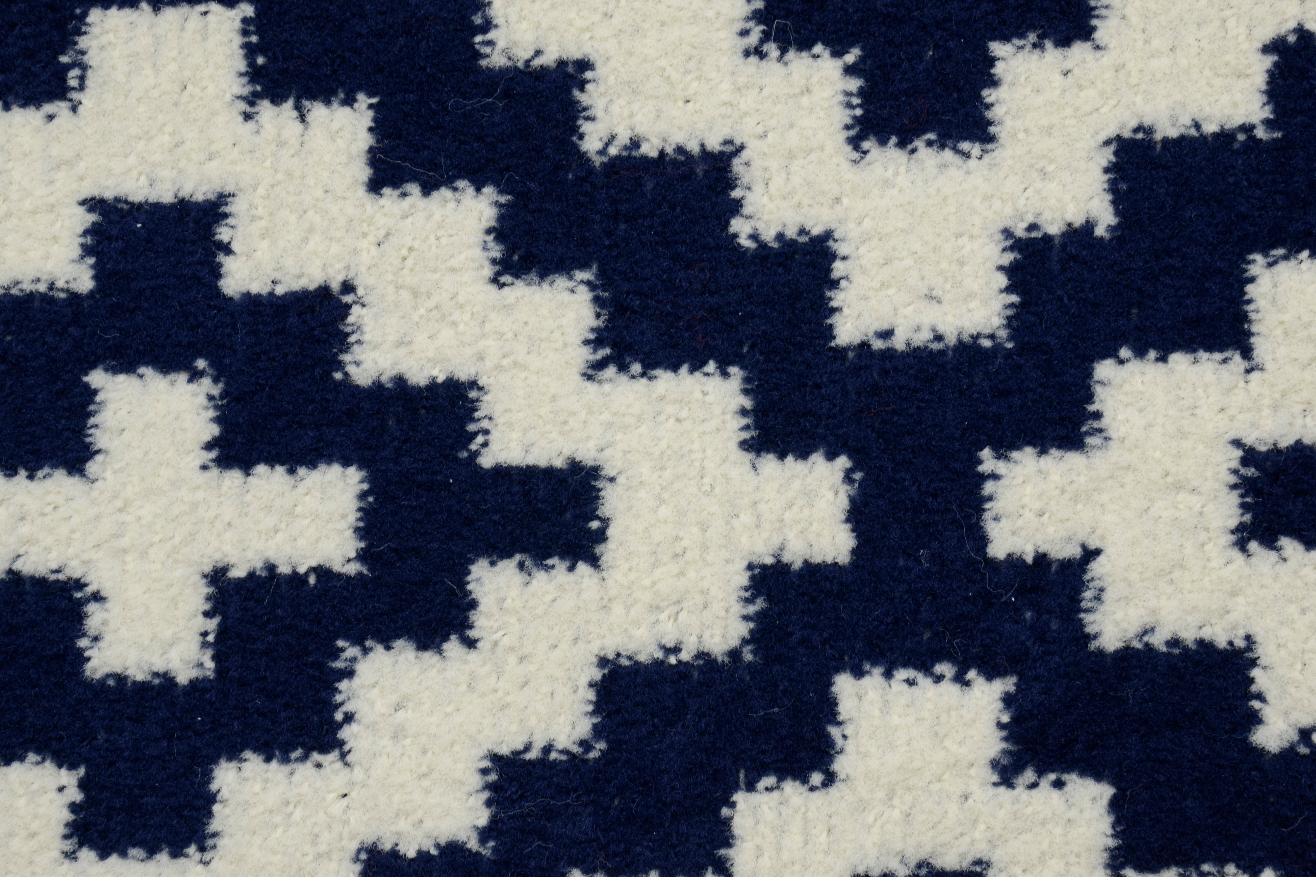 Garland Rug Southwest 5 ft. x 7 ft. Area Rug Indigo/Ivory