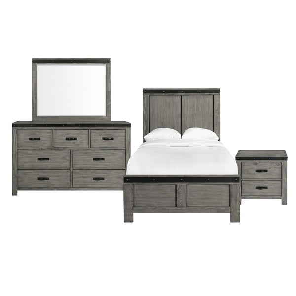 Picket House Furnishings Montauk Panel 4PC Bedroom Set - - 25682164