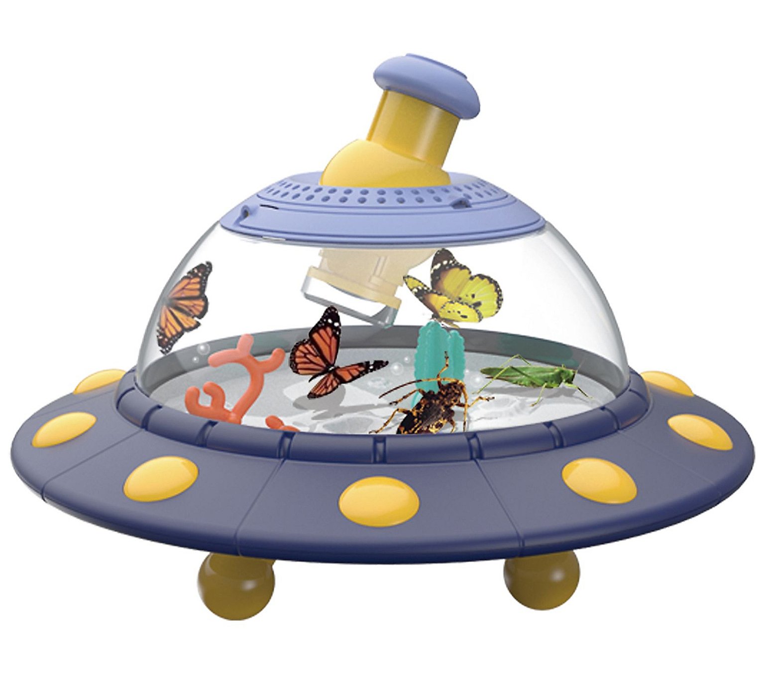 Curious Mind UFO Biosphere Toy Habitat