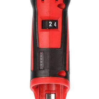 MW M12 12V Lithium-Ion Cordless 38 in. Right Angle Drill with 10 oz. Caulk and Adhesive Gun and 6.0 Ah XC Battery Pack 2415-20-2441-20-48-11-2460